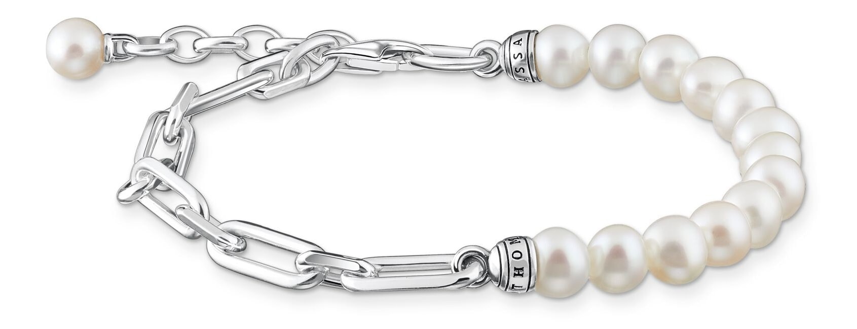 Pearls & Chain — Armband